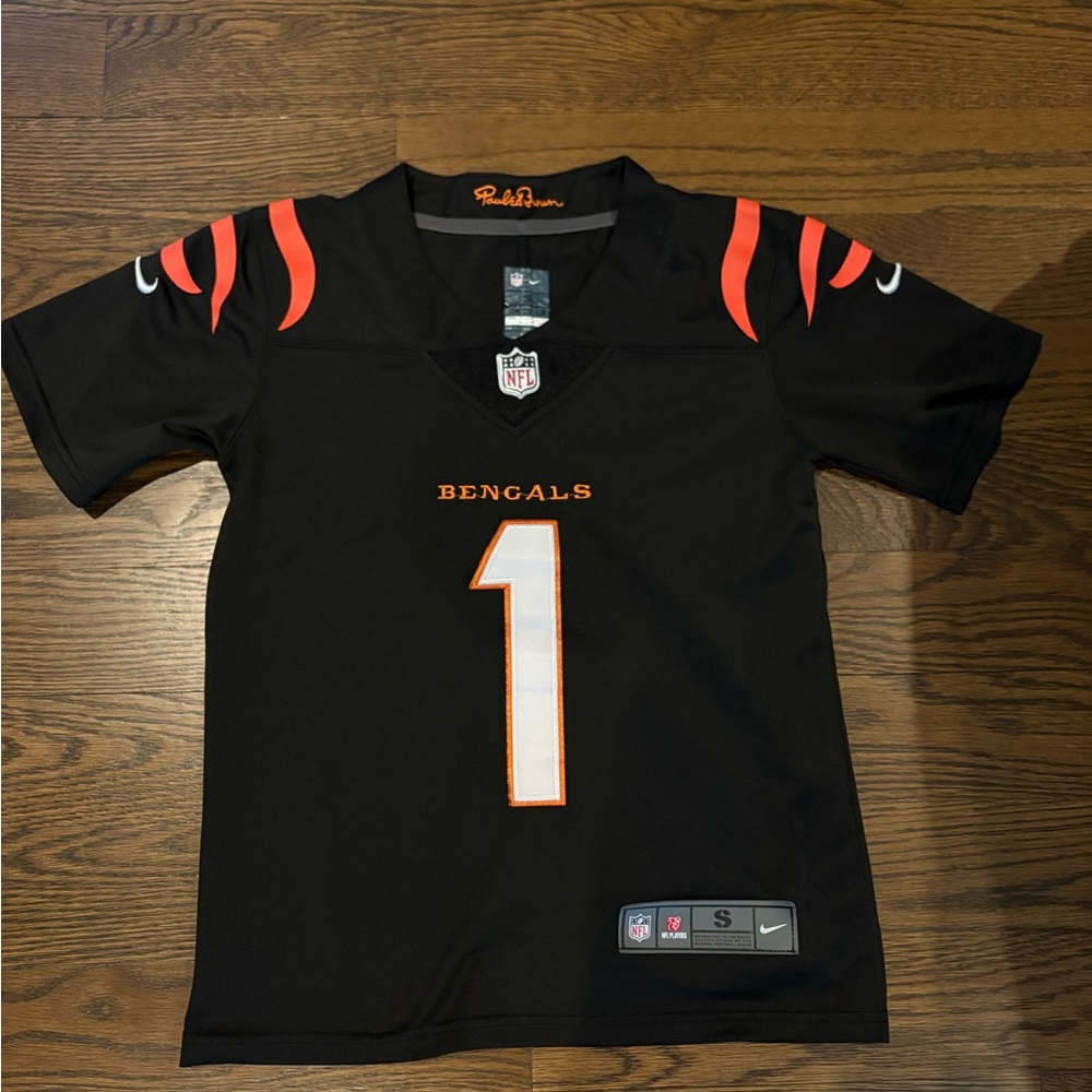 NFL Ja’Marr Chase Bengals Jersey- Youth Small